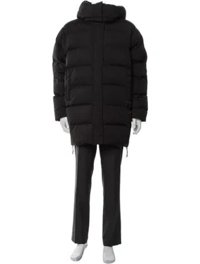Pre-owned Helly Hansen Puffer Coat In Black