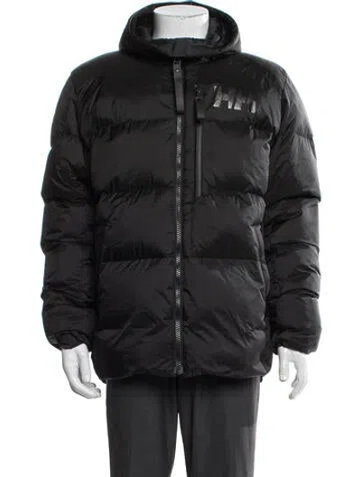 Pre-owned Helly Hansen Puffer Coat In Grey