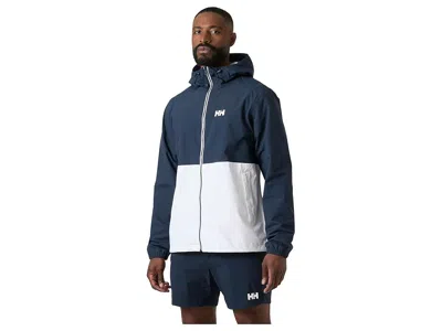 Helly Hansen Rain Jacket In Blue