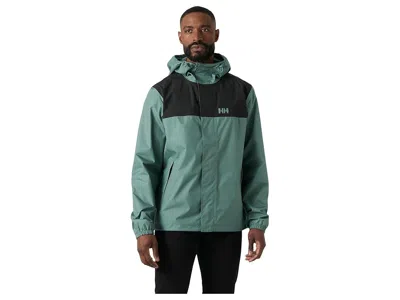 Helly Hansen Rain Jacket In Green