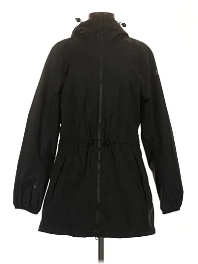 Pre-owned Helly Hansen Raincoat In Black