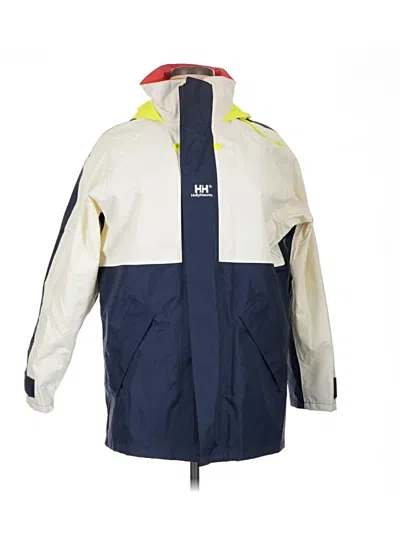 Pre-owned Helly Hansen Raincoat In White