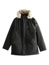 Helly Hansen Reine Hooded Parka In Black