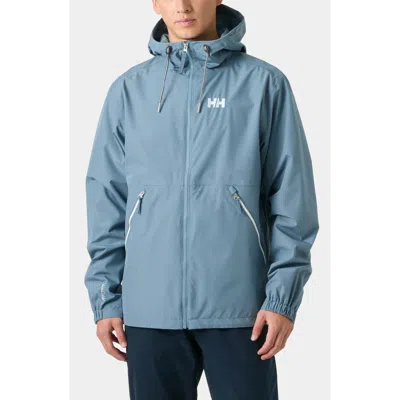 Helly Hansen Sandoy Waterproof Rain Jacket In Blue