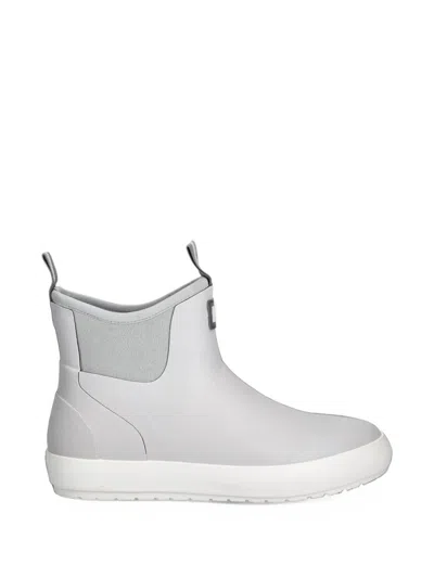 Helly Hansen Seaspray Logo-patch Pull-on Boots In Gray
