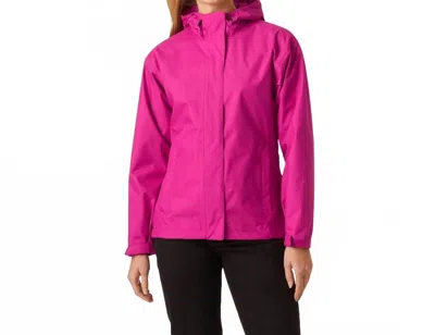 Helly Hansen Seven J Rain Jacket In Magenta 2.0 In Pink