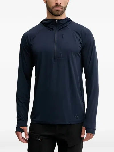 Helly Hansen Shine Solen Half-zip Hoodie In Pattern
