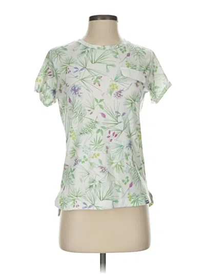 Pre-owned Helly Hansen Short Sleeve T-shirt In Green