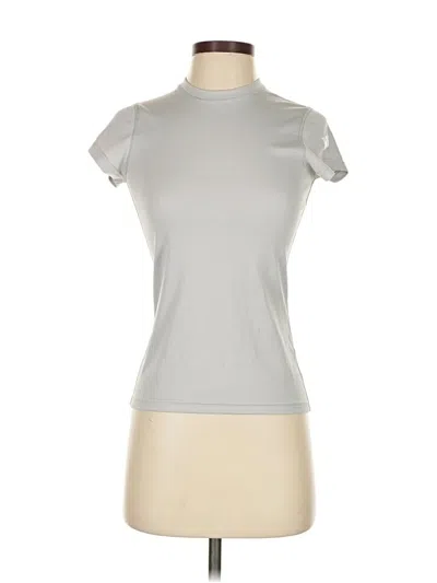 Pre-owned Helly Hansen Short Sleeve Turtleneck In Silver