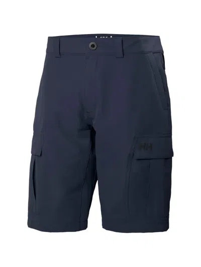 Helly Hansen Side-pocket Cargo Shorts In Blue
