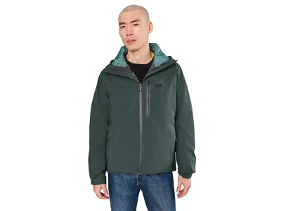 Helly Hansen Sift 3in1 Jacket Men's Jacket Dark Jungle: Md, Polyester In Green