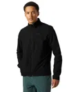 Helly Hansen Sirdal Jacket Men's Black Softshell Long Sleeve Full Zip Jdm1874 In Black