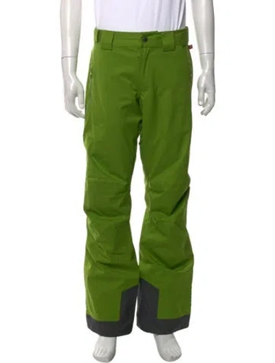 Pre-owned Helly Hansen Ski Pants In Green
