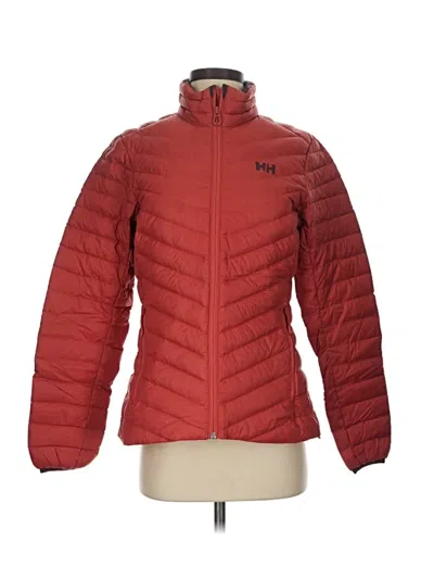 Pre-owned Helly Hansen Snow Jacket In Red