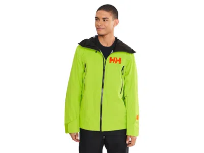 Helly Hansen Sogn Shell 2.0 Jacket Men's Coat Luminous Green: Xl, Polyamide