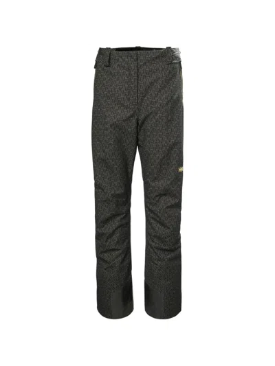 Helly Hansen St. Moritz 2.0 Monogram-print Ski Pants In Black