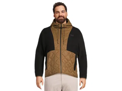 Helly Hansen Stowe Hooded Hybrid Jacket In Brown