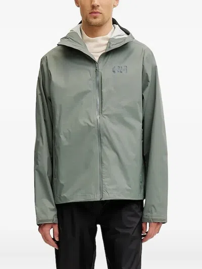Helly Hansen Terra Micro Zip-front Jacket In Green