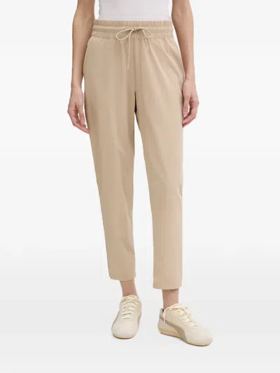 Helly Hansen Thalia Drawstring-waistband Track Pants In Neutral