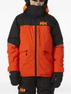 Helly Hansen The Juniors' Summit Ski Hooded Jacket In Red