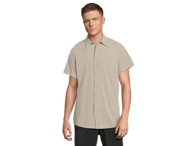 Helly Hansen Tofino Solen Short Sleeve Shirt In Brown