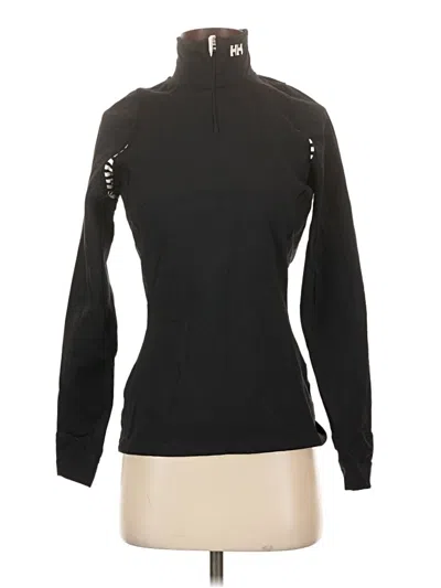 Pre-owned Helly Hansen Turtleneck Sweater In Black