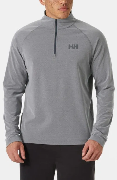 Helly Hansen Tyri Half Zip Pullover In Gray