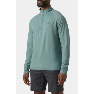 Helly Hansen Tyri Half Zip Pullover In Green