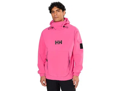 Helly Hansen Ullr D Ridable Hoodie Men's Jacket Hot Pink: Lg, Elastane/polyester