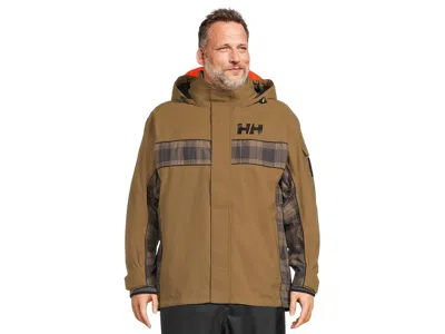 Helly Hansen Ullr D Shell Jacket 2.0 In Brown