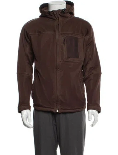Pre-owned Helly Hansen Utility Jacket In Brown