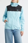Helly Hansen Vancouver Hooded Rain Jacket In Blue