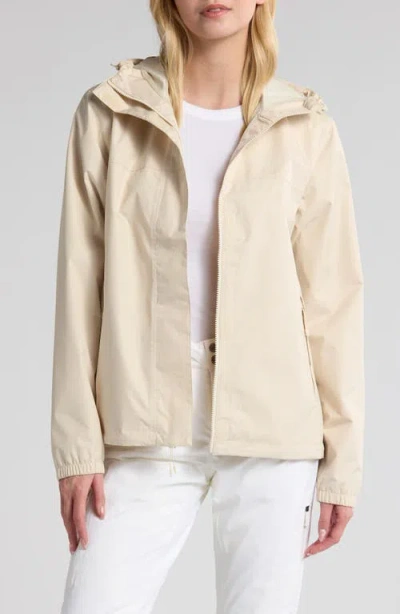 Helly Hansen Vancouver Hooded Rain Jacket In Cream
