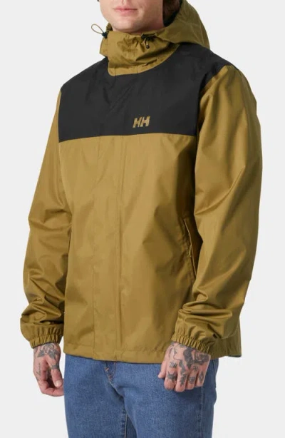 Helly Hansen Vancouver Hooded Rain Jacket In Lynx