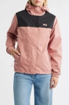 Helly Hansen Vancouver Hooded Rain Jacket In Pink