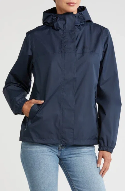 Helly Hansen Vancouver Waterproof Rain Jacket In Navy