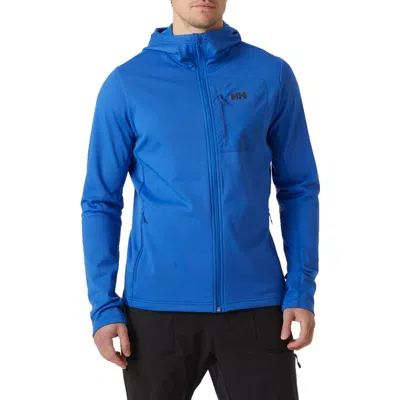 Helly Hansen Versalite Fleece Hooded Jacket In Blue