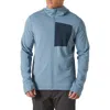 Helly Hansen Versalite Fleece Hooded Jacket In Blue