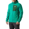 Helly Hansen Versalite Fleece Hooded Jacket In Green