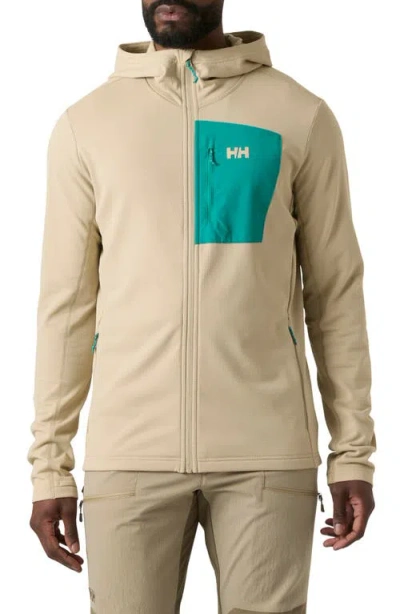Helly Hansen Versalite Fleece Hooded Jacket In Neutral