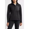 Helly Hansen Versalite Grid Fleece Half Zip Pullover In Black