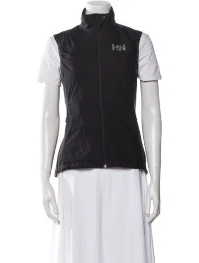 Pre-owned Helly Hansen Vest In Black