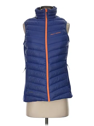 Pre-owned Helly Hansen Vest In Blue