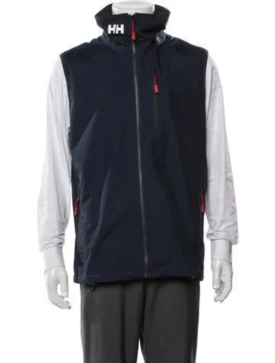 Pre-owned Helly Hansen Vest In Blue