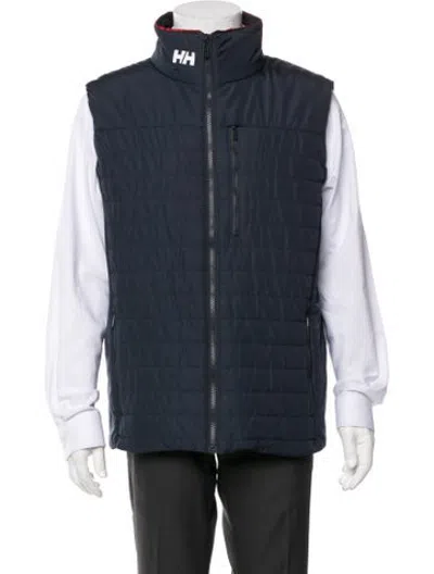 Pre-owned Helly Hansen Vest In Blue