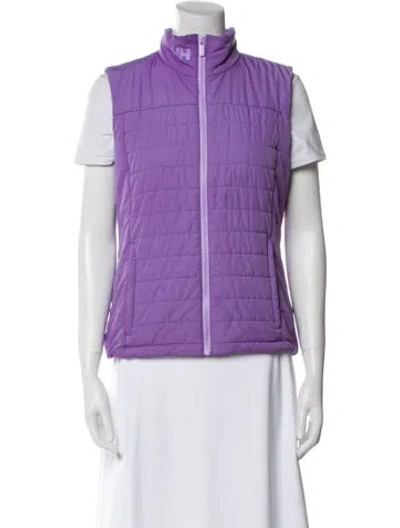 Pre-owned Helly Hansen Vest In Purple