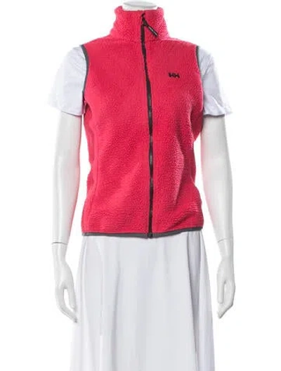 Pre-owned Helly Hansen Vest In Red