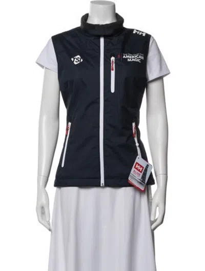 Pre-owned Helly Hansen Vest W/ Tags In Blue