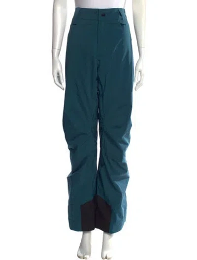 Pre-owned Helly Hansen Wide Leg Pants In Blue