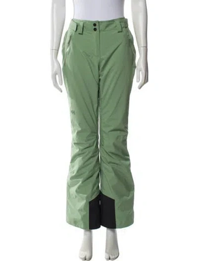 Pre-owned Helly Hansen Wide Leg Pants In Green
